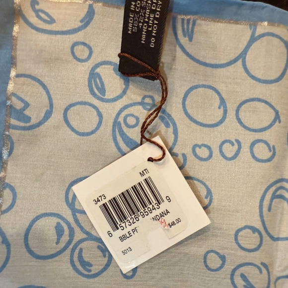 Coach Limited Edition Resort Bubble/Fish/Coral Bandana - Picture 4 of 5